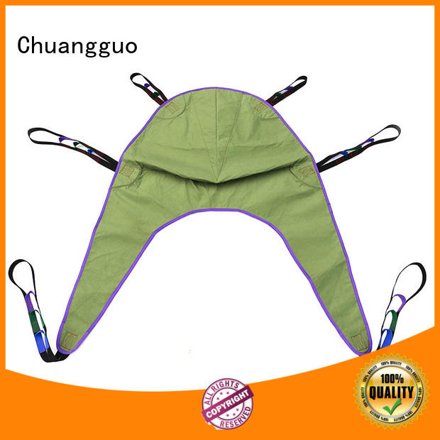 Chuangguo new-arrival patient lift slings sale divided for bed