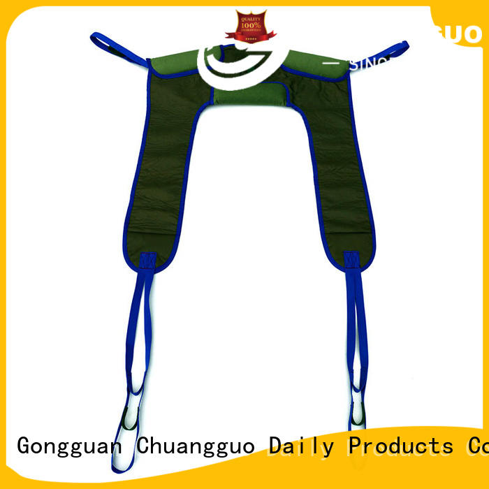 Chuangguo high-quality bathing slings scientificly for wheelchair