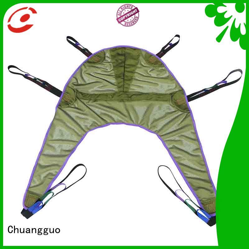 Chuangguo safety full body sling with head support chains for wheelchair