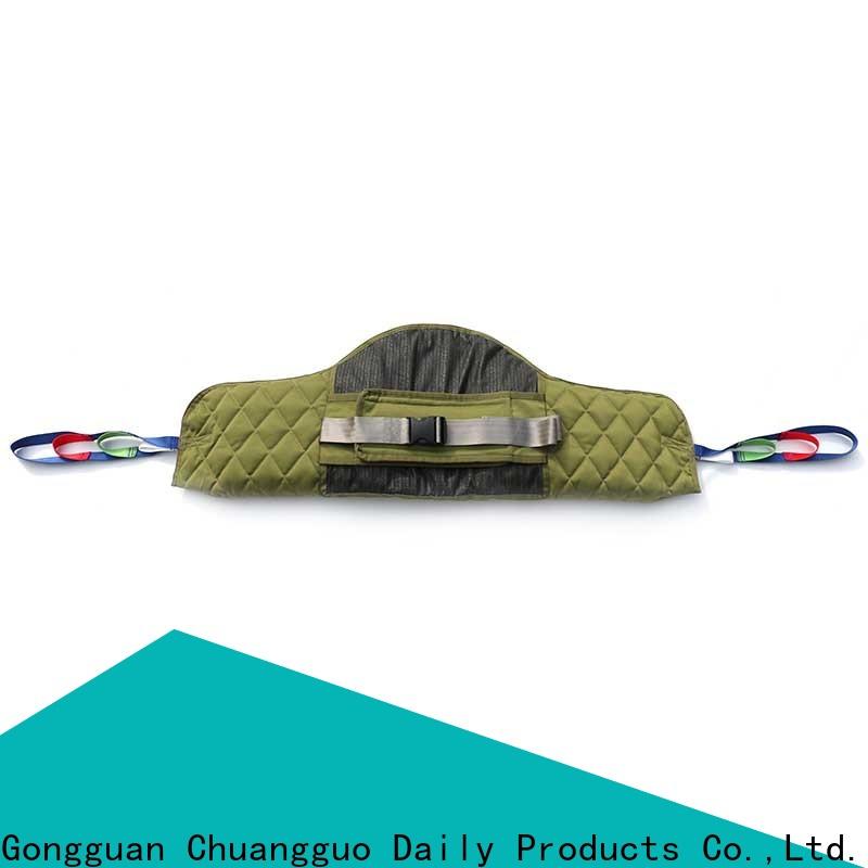 Chuangguo inexpensive sit to stand sling button design for patient