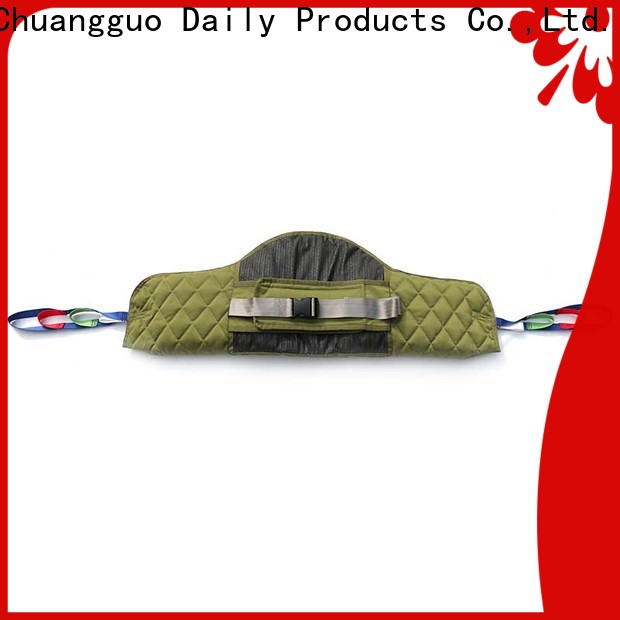 Chuangguo stand standing hoist sling button design for patient