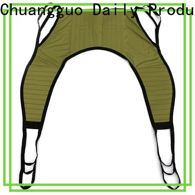 Chuangguo positioning mesh full body sling in-green for wheelchair