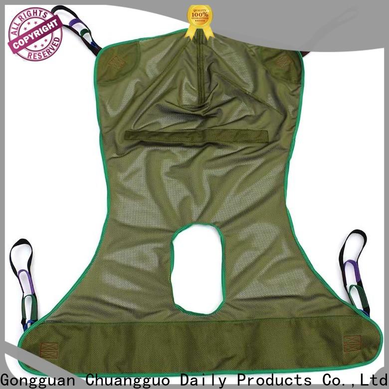 Chuangguo positioning mesh full body sling shipped to business for toilet