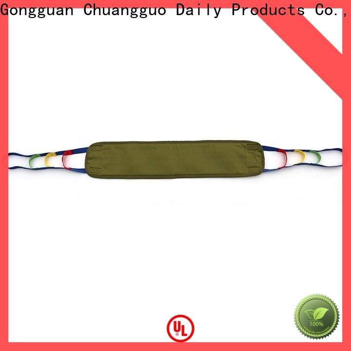 Chuangguo transfer sit to stand lift slings shipped to business for home