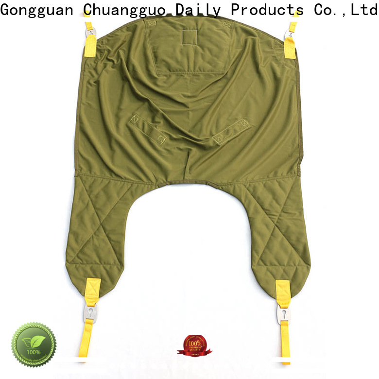Chuangguo divided patient lift slings sale company for wheelchair