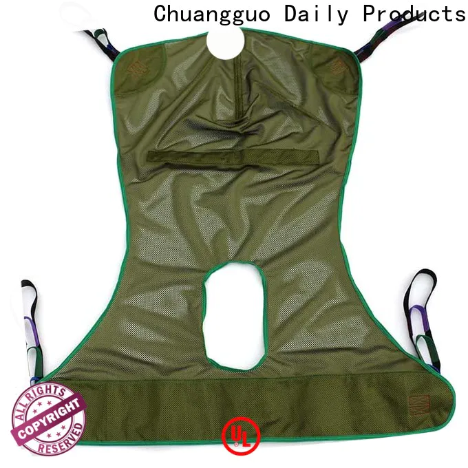 Chuangguo padded mesh shower sling factory for toilet
