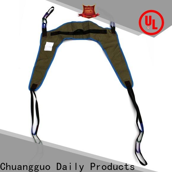 Chuangguo deluxe patient lift harness company for toilet