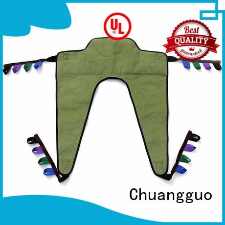 Chuangguo sling sit to stand lift slings in different color for toilet