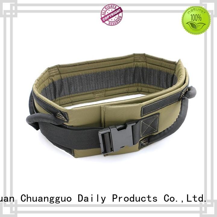 Chuangguo fine- quality wheelchair transfer slings handling for toilet