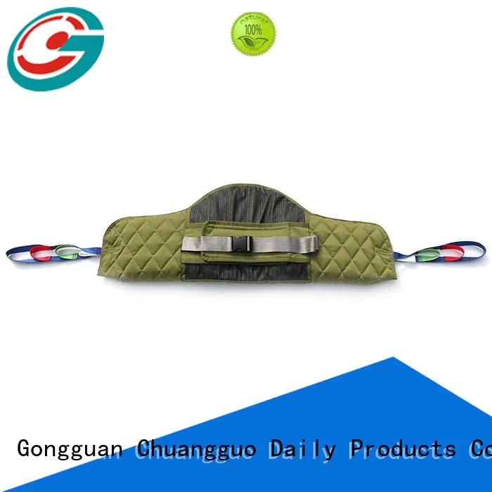 Chuangguo material sit to stand lift slings directly sale for patient