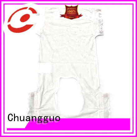 Chuangguo environmental  mesh shower sling commode for patient