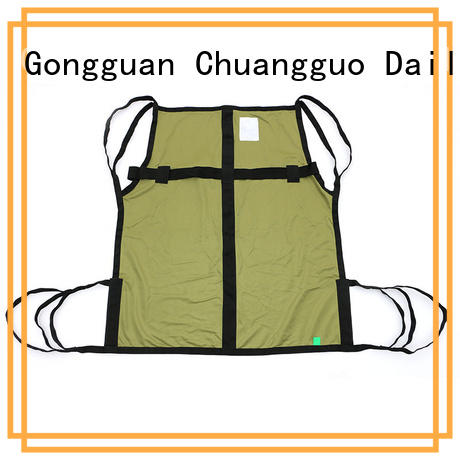 Chuangguo commode three point sling in-green for wheelchair