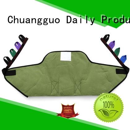Chuangguo padded standing slings with many colors for wheelchair