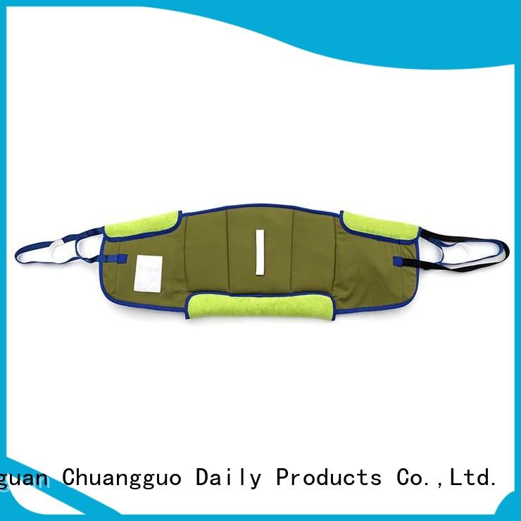 Chuangguo adjustable standing slings with many colors for wheelchair