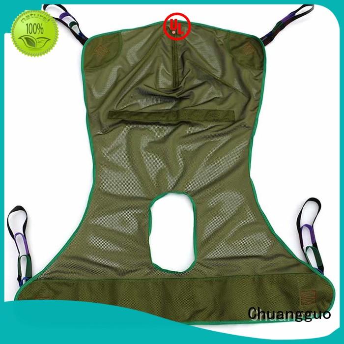 Chuangguo deluxe patient lift harness workshops for wheelchair
