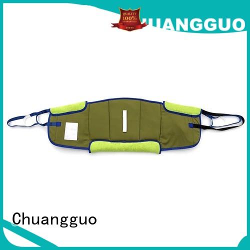 Chuangguo buttock sit to stand lift slings with many colors for wheelchair