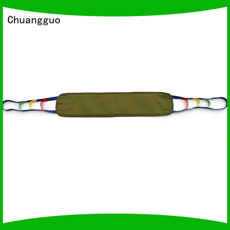 Chuangguo inexpensive standing hoist sling with many colors for wheelchair